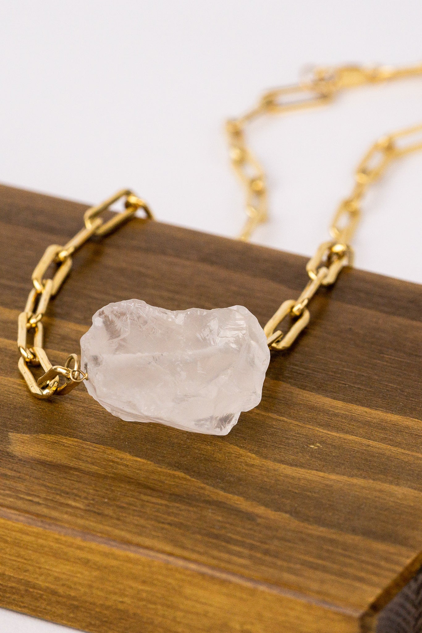 Clear Quartz Necklace