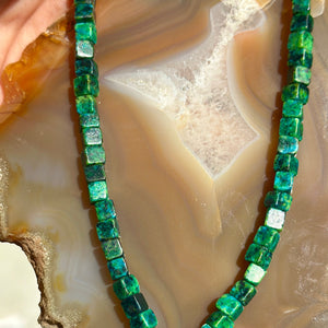Azurite Beaded Necklace