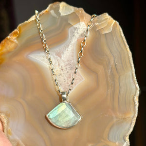 Labradorite Shield II Necklace